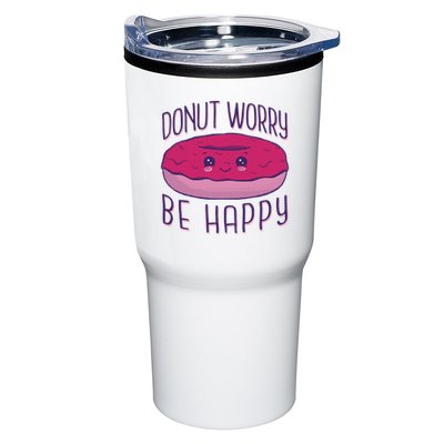 Donut Worry Be Happy Cute Gift Tumbler