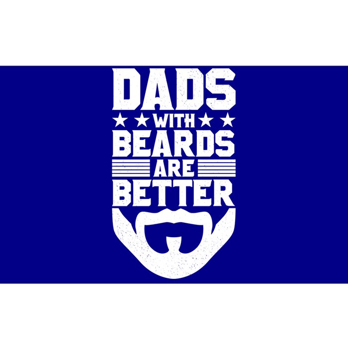 Dads With Beards Are Better Bearded Hipster Full Beard Gift Bumper Sticker