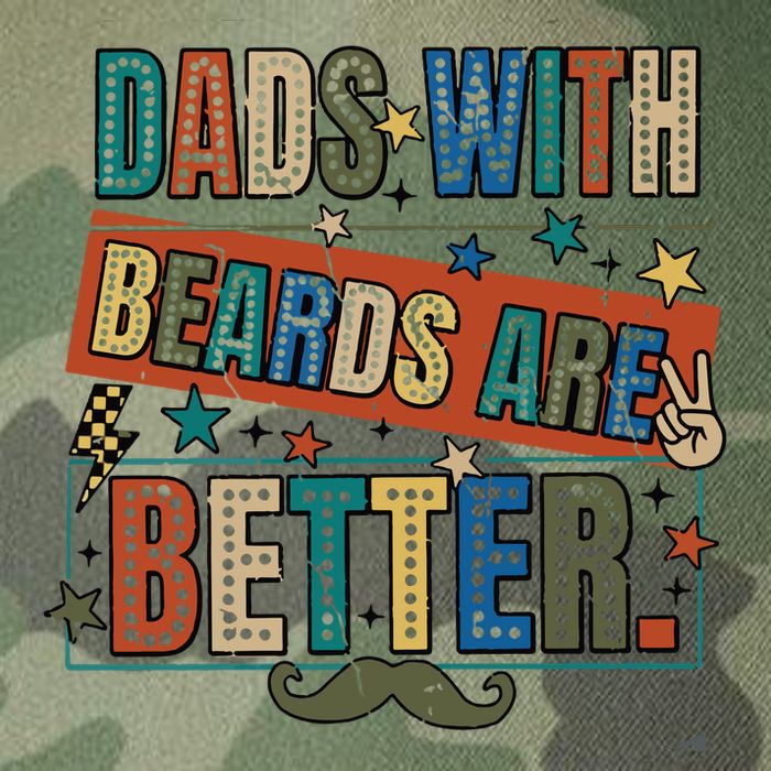 Dads With Beards Are Better Legacy Tie Dye Trucker Hat