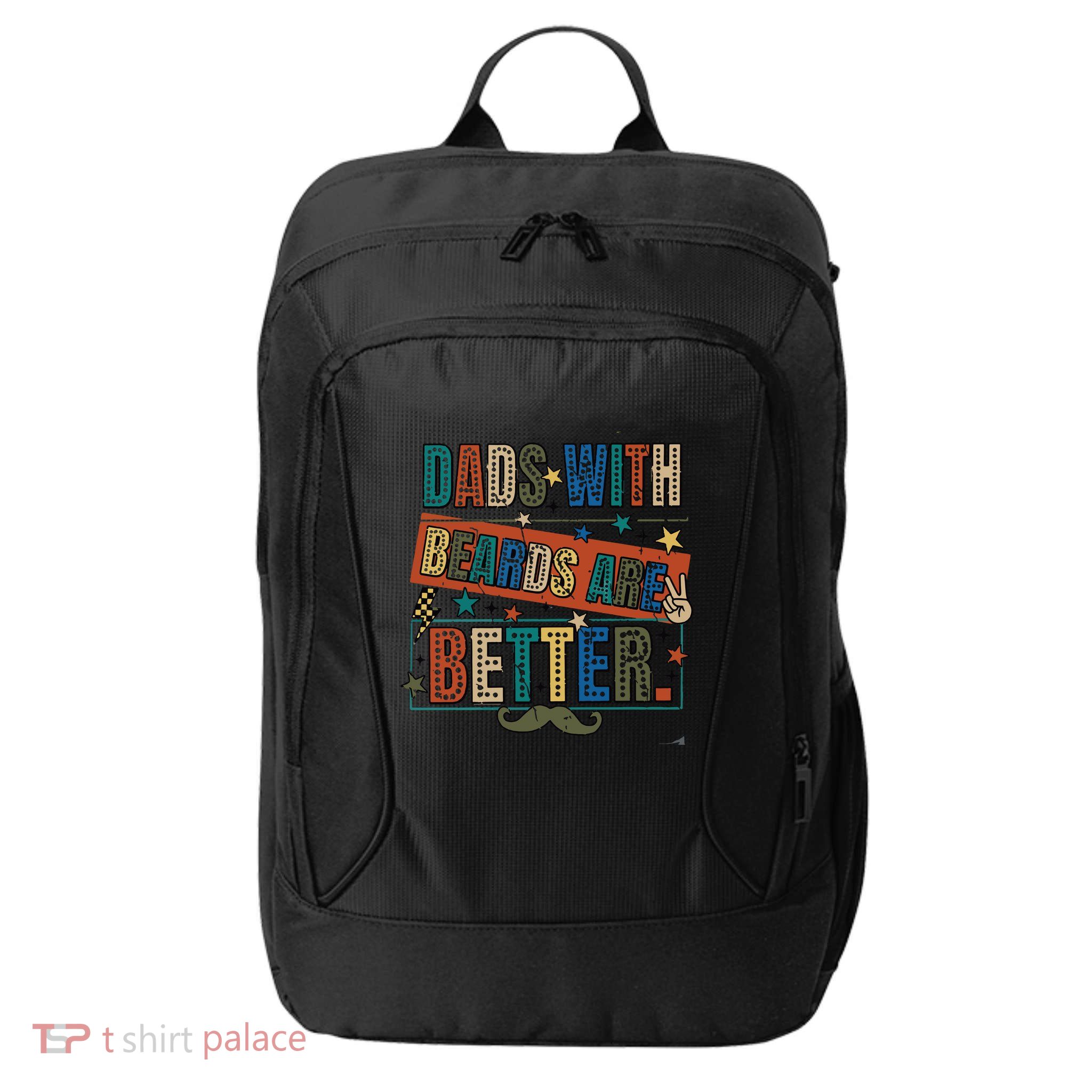 Dads With Beards Are Better City Backpack