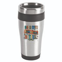 Dads With Beards Are Better 16oz Travel Tumbler