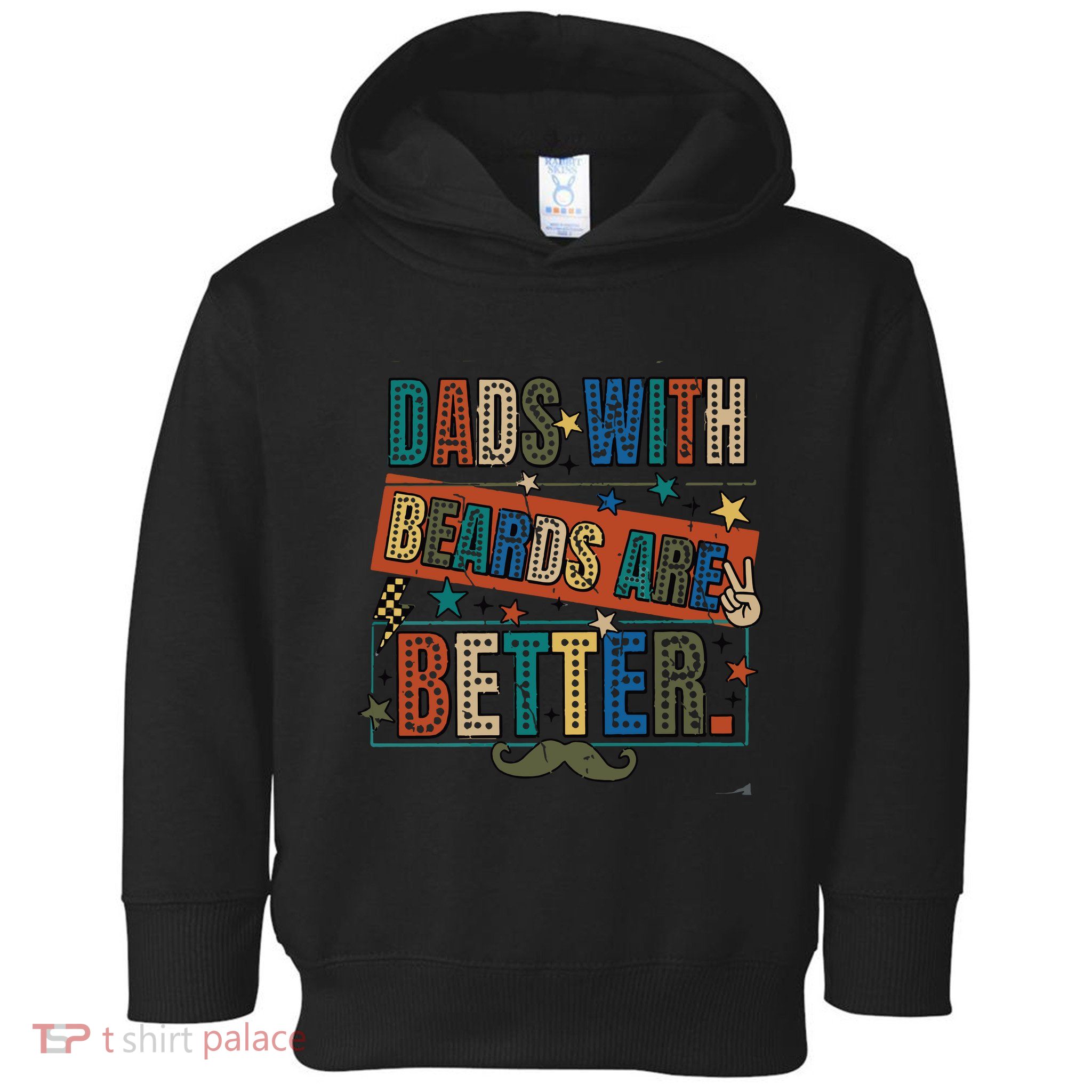 Dads With Beards Are Better Toddler Hoodie