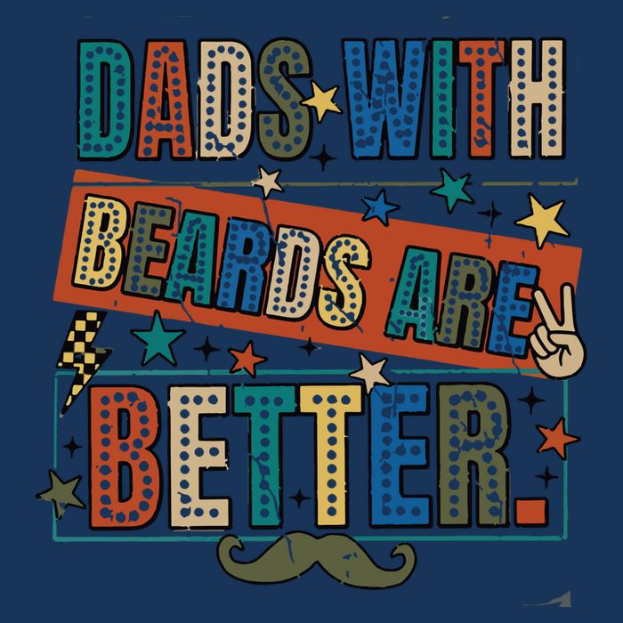 Dads With Beards Are Better Infant Baby Jersey Bodysuit