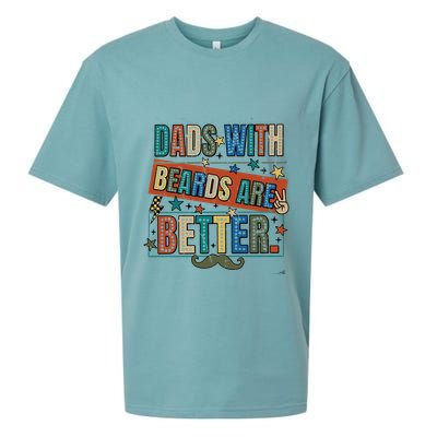 Dads With Beards Are Better Sueded Cloud Jersey T-Shirt