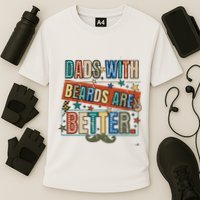 Dads With Beards Are Better Performance Shirt