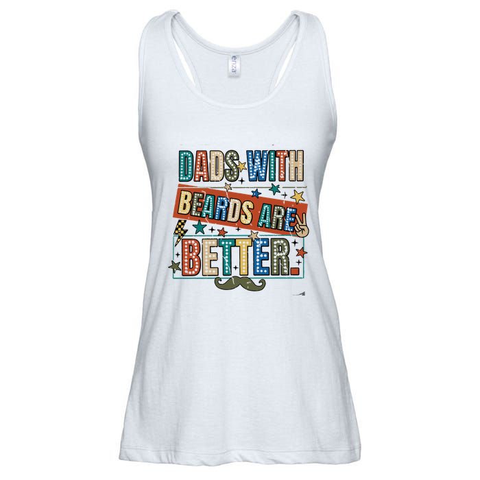Dads With Beards Are Better Ladies Essential Flowy Tank