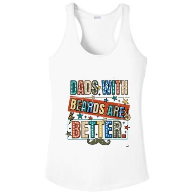 Dads With Beards Are Better Ladies PosiCharge Competitor Racerback Tank