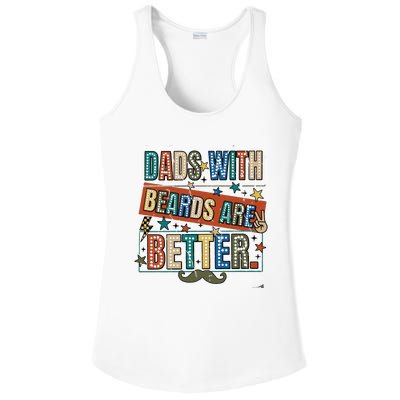 Dads With Beards Are Better Ladies PosiCharge Competitor Racerback Tank