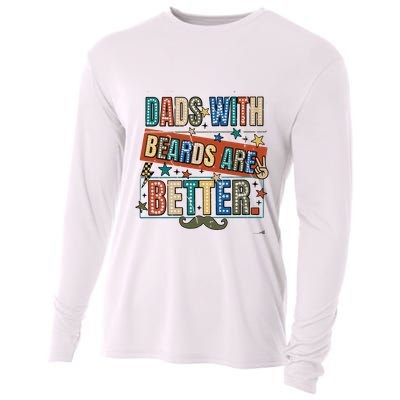 Dads With Beards Are Better Cooling Performance Long Sleeve Crew