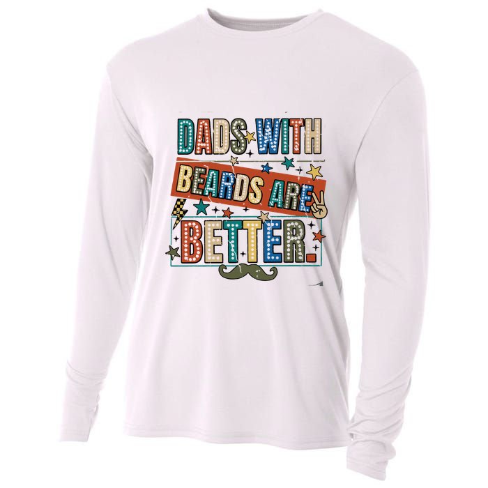 Dads With Beards Are Better Cooling Performance Long Sleeve Crew