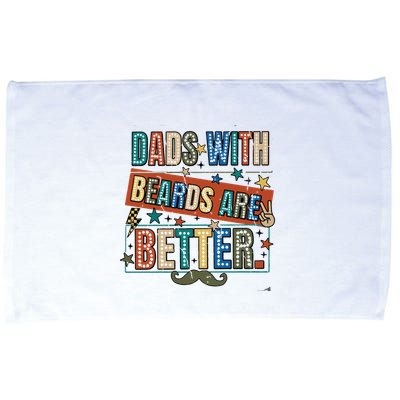 Dads With Beards Are Better Microfiber Hand Towel