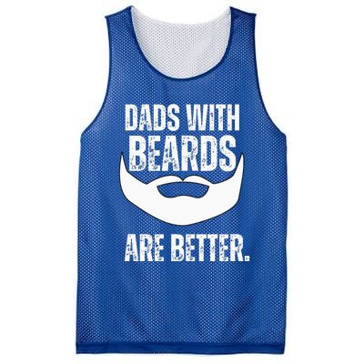 Dads With Beards Are Better Mesh Reversible Basketball Jersey Tank