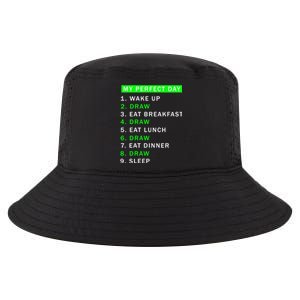 Day Would Be Perfect Drawing Artist Who Draw Meaningful Gift Cool Comfort Performance Bucket Hat