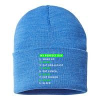 Day Would Be Perfect Drawing Artist Who Draw Meaningful Gift Sustainable Knit Beanie