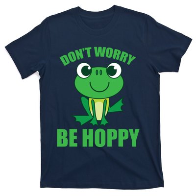 Don't Worry Be Hoppy Cute Crazy Frog Gift T-Shirt