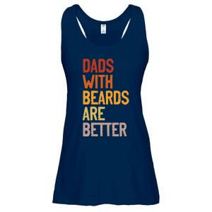 Dads With Beards Are Better Funny Father´s Day Bearded Daddy Ladies Essential Flowy Tank