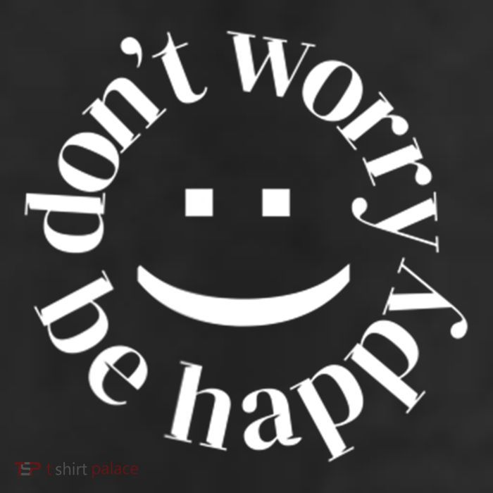 DONT WORRY BE HAPPY SIMLEY 25L Jumbo Tote