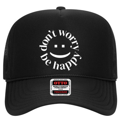 DONT WORRY BE HAPPY SIMLEY Trucker Hat