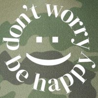 DONT WORRY BE HAPPY SIMLEY Legacy Tie Dye Trucker Hat