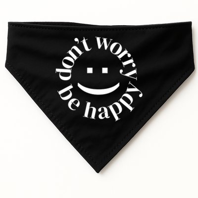 DONT WORRY BE HAPPY SIMLEY USA-Made Doggie Bandana