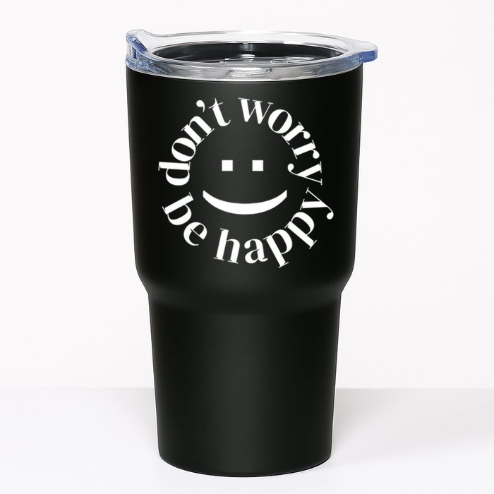 DONT WORRY BE HAPPY SIMLEY Tumbler