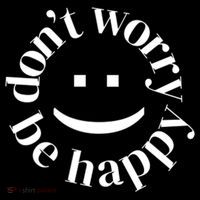 DONT WORRY BE HAPPY SIMLEY Sustainable Knit Beanie