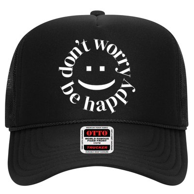 DONT WORRY BE HAPPY SIMLEY Trucker Hat
