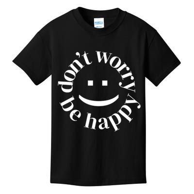 DONT WORRY BE HAPPY SIMLEY Kids T-Shirt