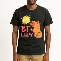 Dont Worry Be Capy Capybaras Rodent Animal Capybara Tall T-Shirt
