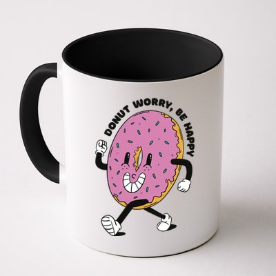 Donut Worry Be Happy Positive Mug