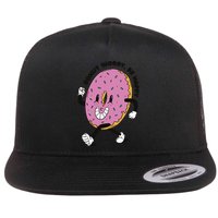 Donut Worry Be Happy Positive Flatbill Hat