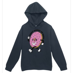 Donut Worry Be Happy Positive Urban Pullover Hoodie