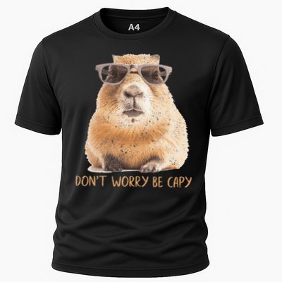 Dont Worry Be Capy Capybara Performance Shirt