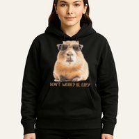 Dont Worry Be Capy Capybara Hoodie