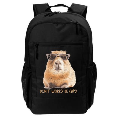 Dont Worry Be Capy Capybara Backpack