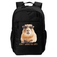 Dont Worry Be Capy Capybara Backpack
