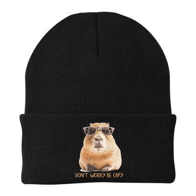 Dont Worry Be Capy Capybara Beanie