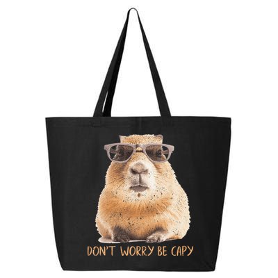 Dont Worry Be Capy Capybara 25L Jumbo Tote