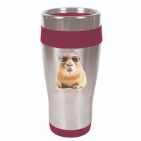 Dont Worry Be Capy Capybara 16oz Travel Tumbler