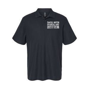 Dads With Beards Are Better Fun Bearded Papa Gift Father Day Softstyle Adult Sport Polo