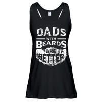 Dads With Beards Are Better Distressed Ladies Essential Flowy Tank