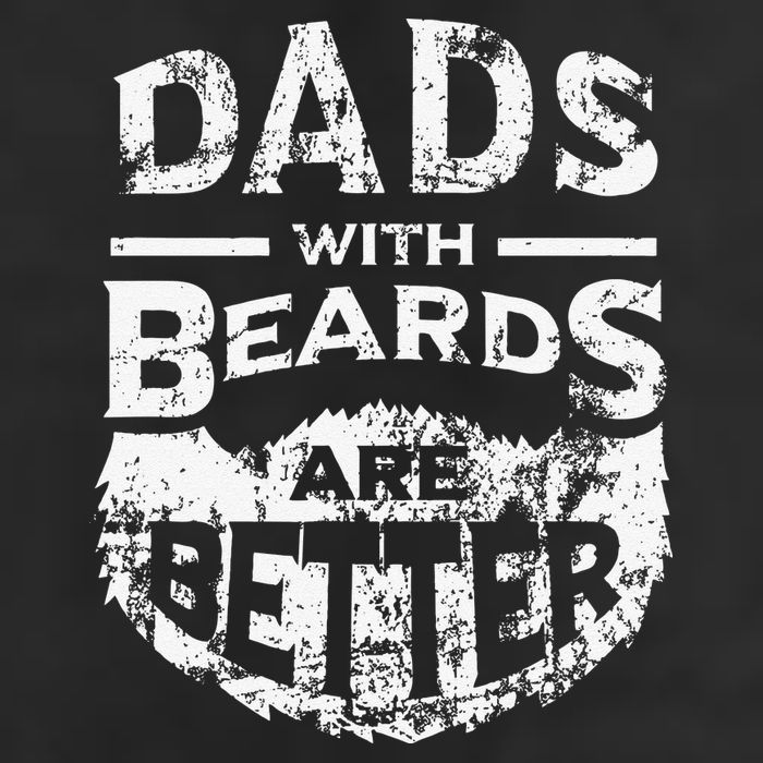 Dads With Beards Are Better Distressed 25L Jumbo Tote