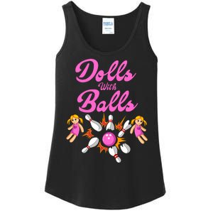 Dolls With Balls Ladies Essential Tank