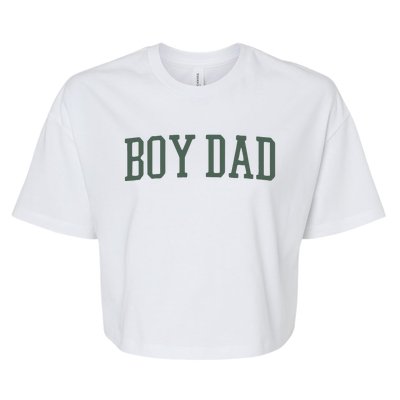 Derrick White Boy Dad Bella+Canvas Jersey Crop Tee