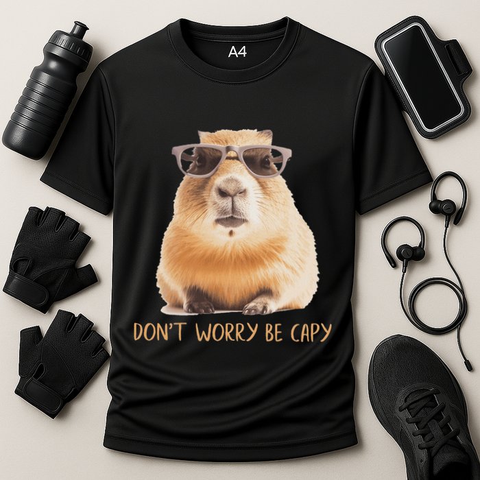 DonT Worry Be Capy Capybara Performance Shirt