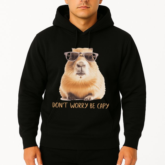 DonT Worry Be Capy Capybara Hoodie
