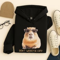 DonT Worry Be Capy Capybara Hoodie