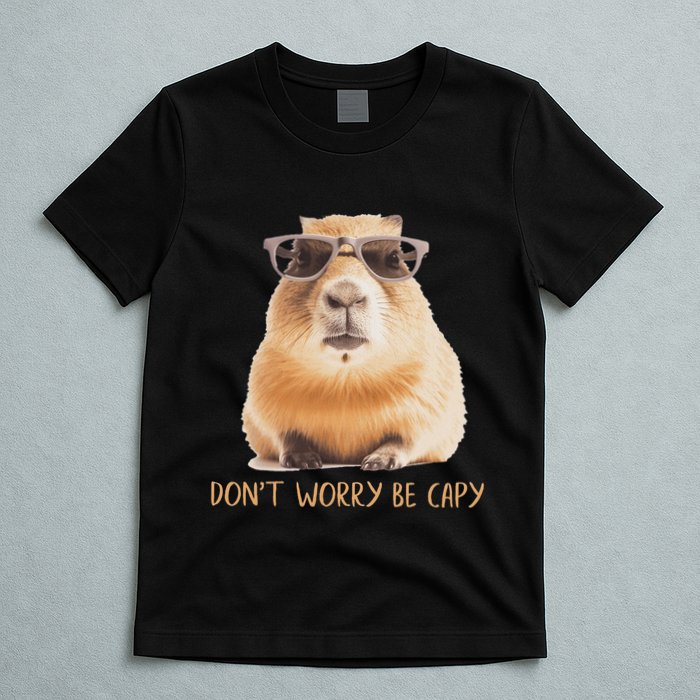 DonT Worry Be Capy Capybara T-Shirt