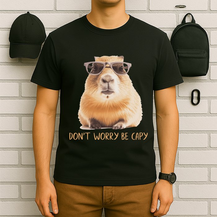 DonT Worry Be Capy Capybara T-Shirt