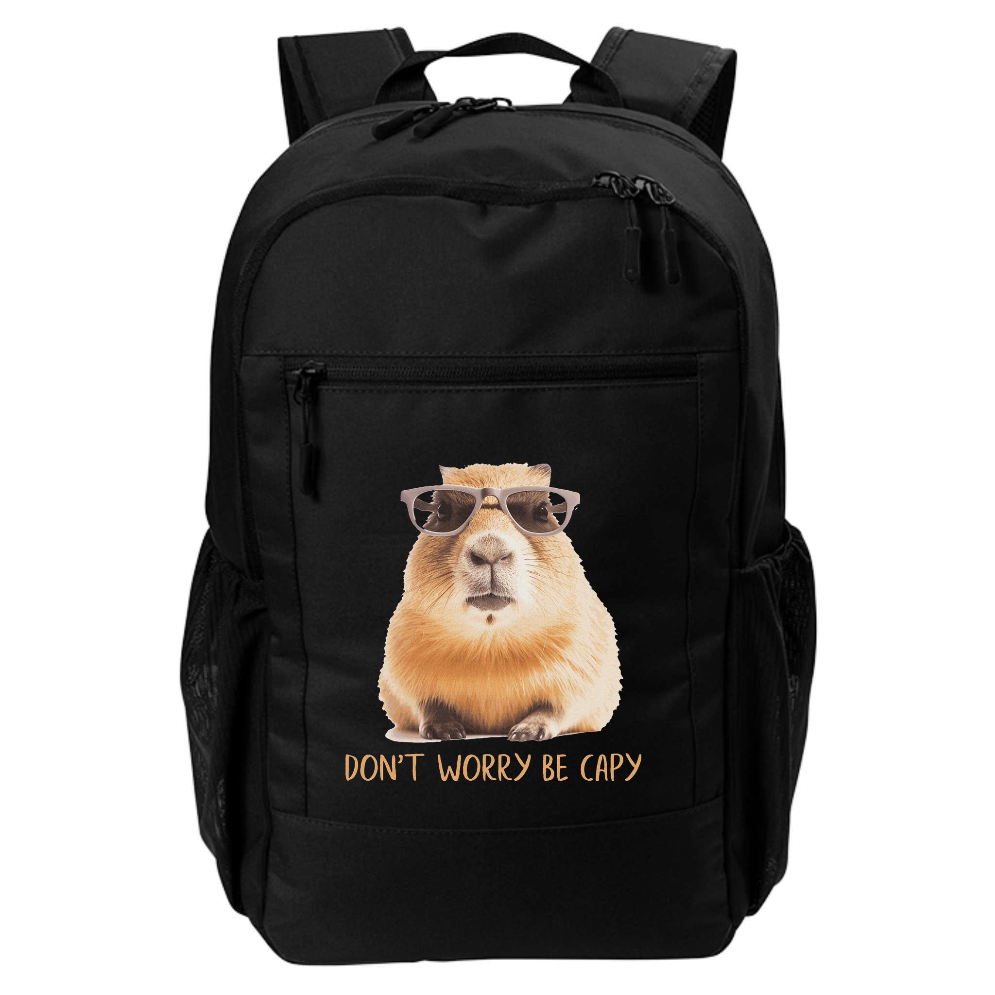 DonT Worry Be Capy Capybara Backpack